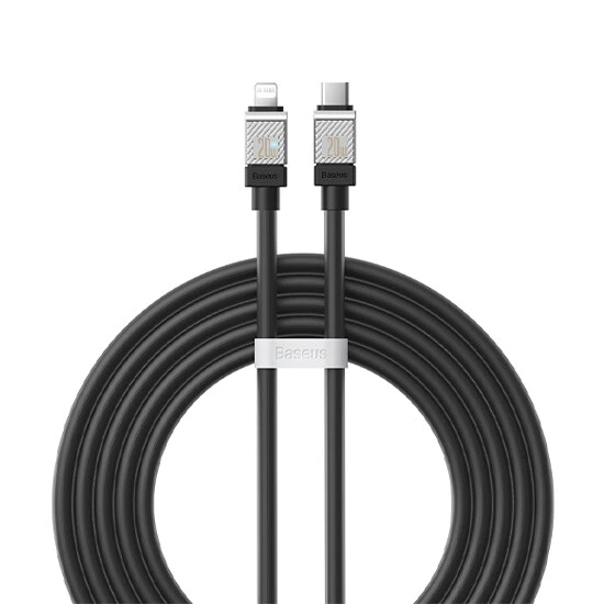 Baseus CoolPlay Series Fast Charging Cable Type-C to iP 20W 2m CAKW000101 Black | კაბელი