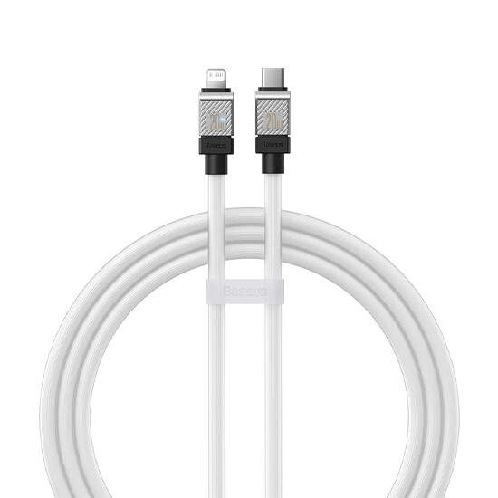 Baseus CoolPlay Series Fast Charging Cable Type-C to iP 20W 1m CAKW000002 White | კაბელი