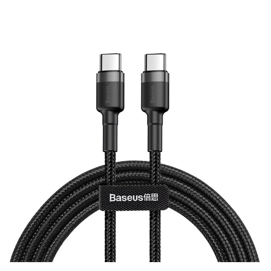 Baseus Cafule Series Cable Type-C 1M CATKLF-GG1 grey/black | kabeli