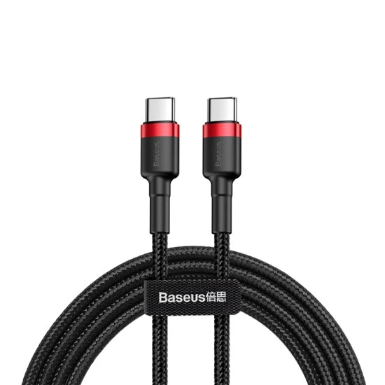 Baseus Cafule Series Cable Type-C 2M CATKLF-H91 Red/Black | კაბელი