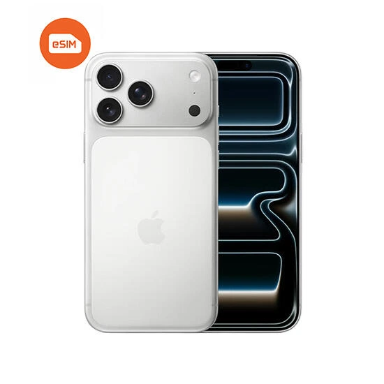Apple iPhone 17 Pro Max e-SIM Only | 256GB Silver | მობილური