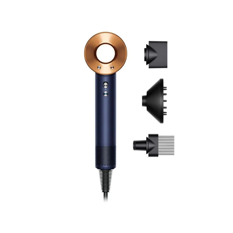 Dyson Supersonic Hair Dryer HD07 113312-01 Blue/Copper | ფენი