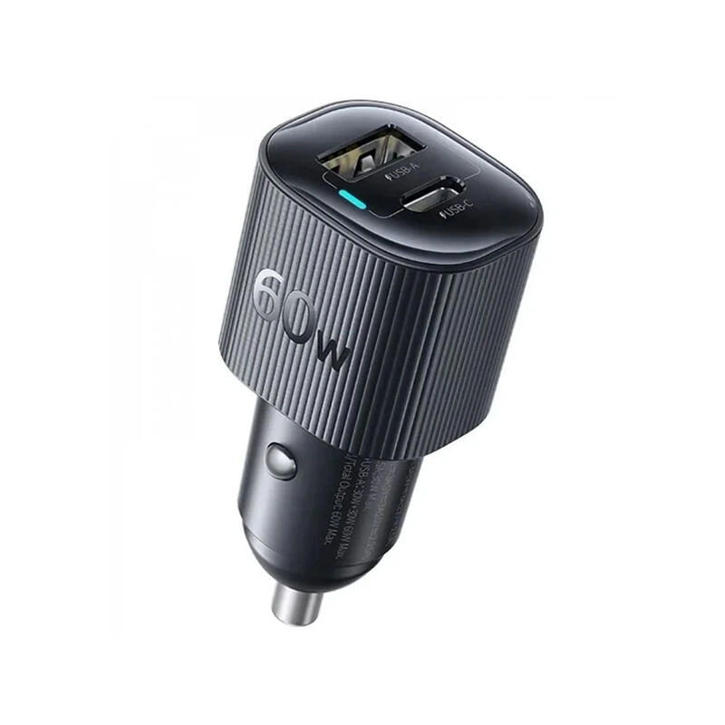 Baseus PrimeTrip VP2 Magnetic Car Charger A+C 60W C0207400 Cosmic Black | დამტენი