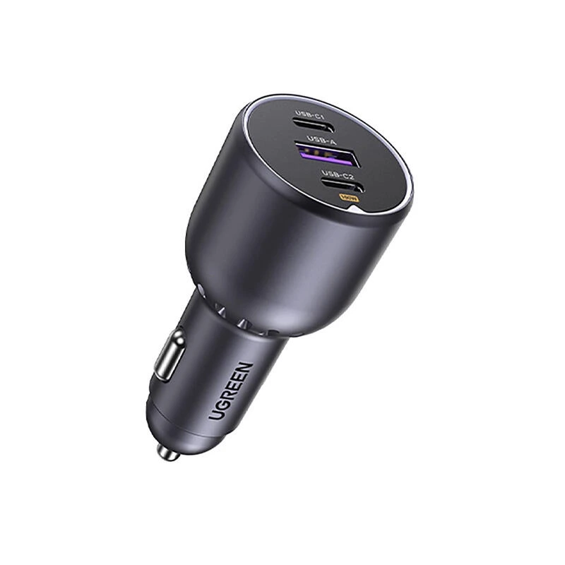 Ugreen 130W Dual USB-C Car Charger 35025 Grey | зарядка