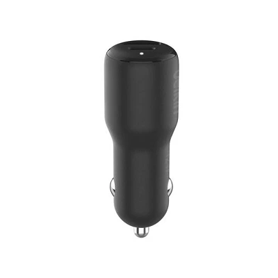 Belkin 42W Car Charger 30W PD PPS USB-C 12W USB-A CCB005BTBK Black | зарядка