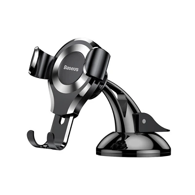 Baseus Osculum Type Gravity Car Mount SUYL-XP0S Silver | samagri