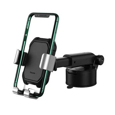 Baseus Tank Gravity Car Mount Holder with Suction Base SUYL-TK01 black | სამაგრი