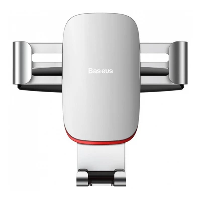 Baseus Metal Age Gravity Car Mount SUYL-J0S Silver | სამაგრი