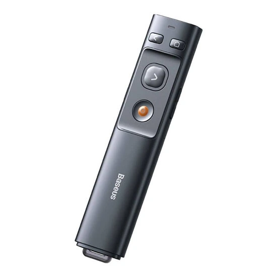 Baseus Orange Dot Wireless Presenter Red Laser ACFYB-B0G Grey | Проектор