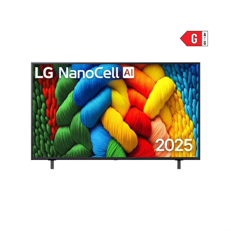LG TV 55NANO80A6B Black | ტელევიზორი