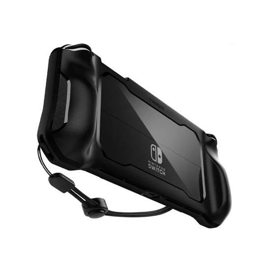 Spigen Rugged Armor Case For Nintendo Switch OLED ACS04020 Matt Black | Аксессуары