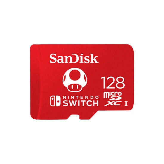 SanDisk Licensed Memory Cards For Nintendo Switch 128GB | აქსესუარი