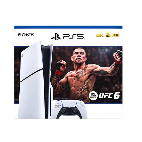 Sony PlayStation PS5 Slim 1TB UFC 6 Bundle | კონსოლი