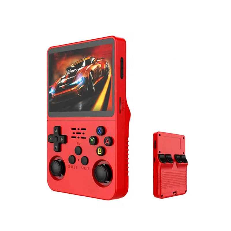 R36S Handheld Portable Game Station Red | პორტატული კონსოლი